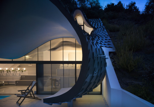 art-tension:A Gaudí-Inspired Home On A Cliff Near The Mediterranean SeaArchitecture practice Gil Bar
