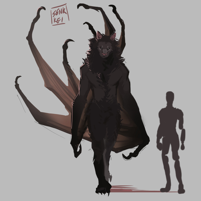 senkkeidraws: batboy doodles that peeps on twitter liked