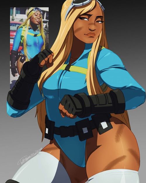 tovio-rogers:  I loved @systoliccosplay’s cammy so much I drew it. Really fun warm up before getting into serious schtuff   ;9