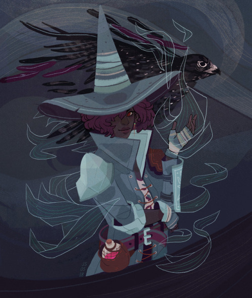 jennlso: Witch of Spirit Last one in this series! Sketches and process work on my Patreon! Inprnt | 