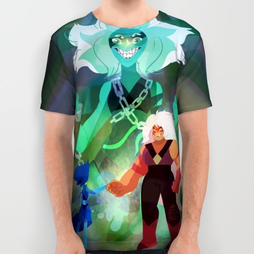 missmuggle:  GUYS, MY FUSION PRINTS ARE NOW ALL OVER T-SHIRTS!You can get them on my Society6!(Alexandrite is my personal favorite)  
