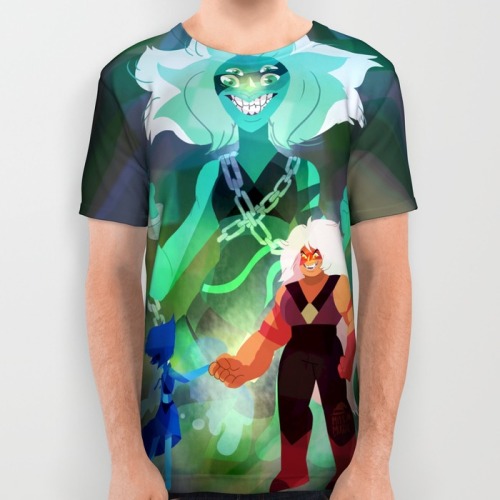 missmuggle:GUYS, MY FUSION PRINTS ARE NOW ALL OVER T-SHIRTS!You can get them on my Society6!(Alexand