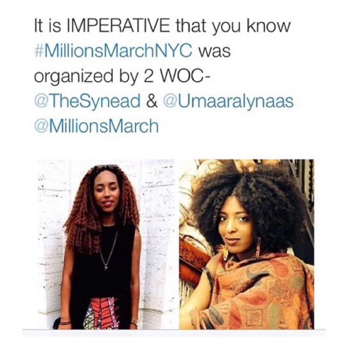 foreverthesoniag:Many(most) movement spaces are led by brilliant phenomenal #woc #qwoc . We have to 