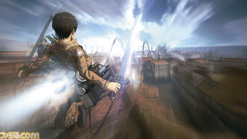 New visuals and screenshots (Combined with earlier ones) of Eren, Mikasa, and Armin