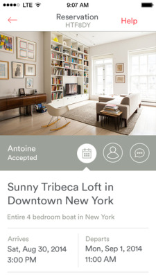 tabs on Airbnb