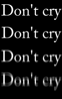 eternalcuddle:“Don’t cry”