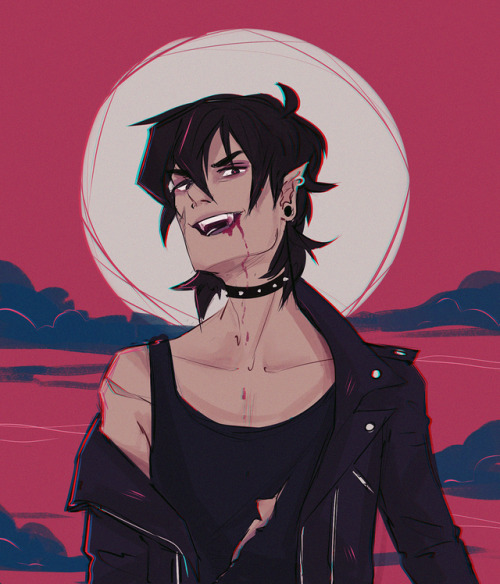 knightinghoul:doodling some more vamp keith