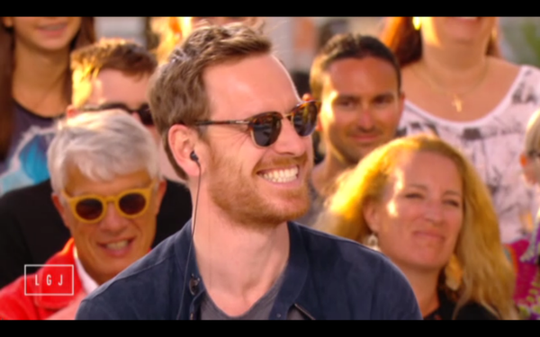 browngirlslovefassy:  Michael Fassbender Looking Fine As Hell On Le Grand Journal
