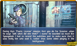 borderlands-confessions:  “During that