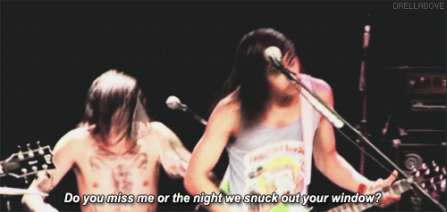 drellabove:  ‘Cause baby, baby, you’re so crazy now, looks like I’m not the only one now. 