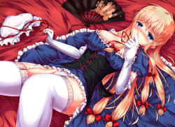 (via #r_18 yakumo yukari (touhou) drawn by