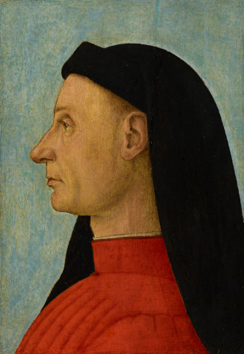 Portrait of a Gentleman, attributed to Vittore Carpaccio, Accademia Carrara, Bergamo.