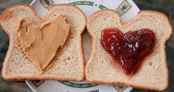 dogscan:   Okay no. Fucking no. You think your sandwich is cute with peanut butter and jelly hearts, fucker? Well you’ll change your mind once you put it together and try to eat it. First you’ll get a mouthful of just bread and disappointment, then