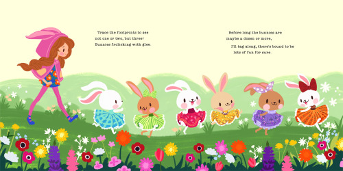 Happy Easter! I wrote and illustrated a story to celebrate. It’s called Bunny Wonderland. I couldn’t