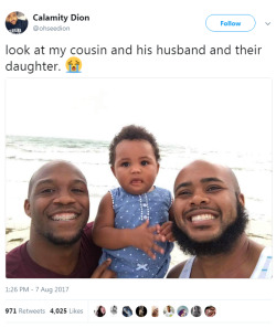 teealwayschillin: lagonegirl:      Absolutely beautiful family       Beautiful black love is revolutionary. the #LGBTQ representation we need   They’re too good for this world 