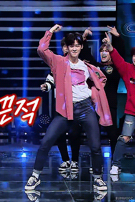 eunwooz:  tag urself i’m rocky hyping tf out of eunwoo