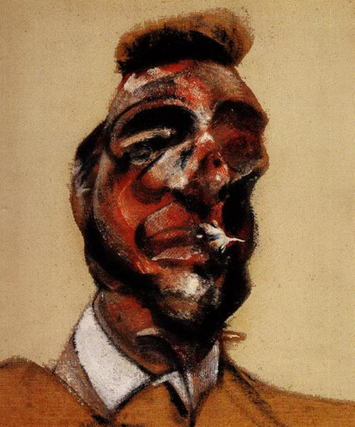 likeafieldmouse: Francis Bacon - Three Studies for a Portrait of George Dyer (1964)