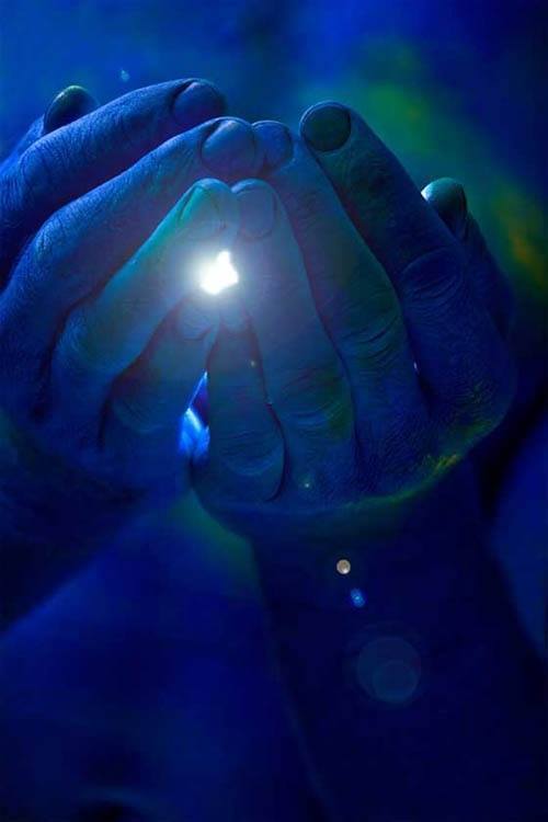 spiritualevolution1111:   “We have only this moment, sparkling like a star in our hand… and melting 