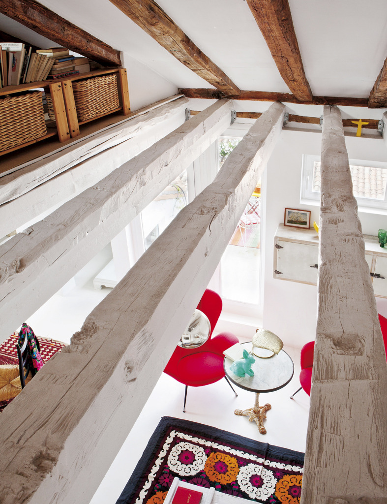 gravity-gravity:  Madrid penthouse via Elle 