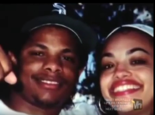 Eazy-e and Tomica (wife)