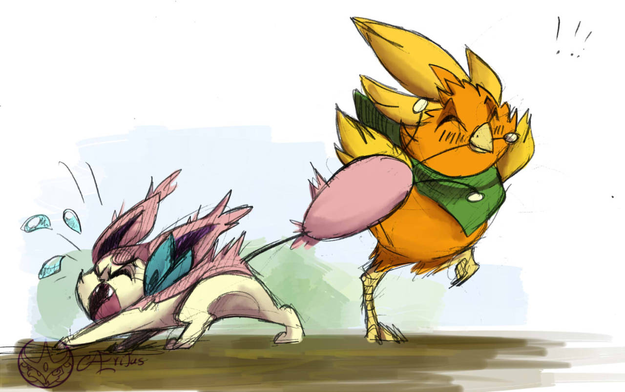 Few sketches done yesterday night at the pub with my bfIn order: Bf’s Pokemon mystery