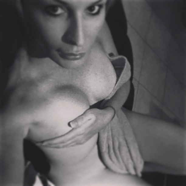 tgirlqueensland:  #wet #shower #nude #naked #girl #selfie #tgirl #queensland #aussie