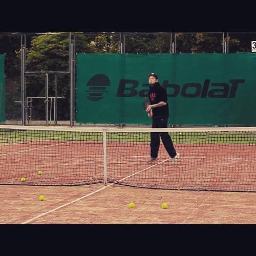 Second video on my YouTube channel youtu.be/pyLoialtutc #youtube #tennis #tenniscourt #traini