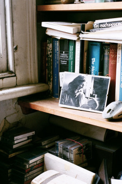 stored-snapshots:  at Iain Sinclair’s home