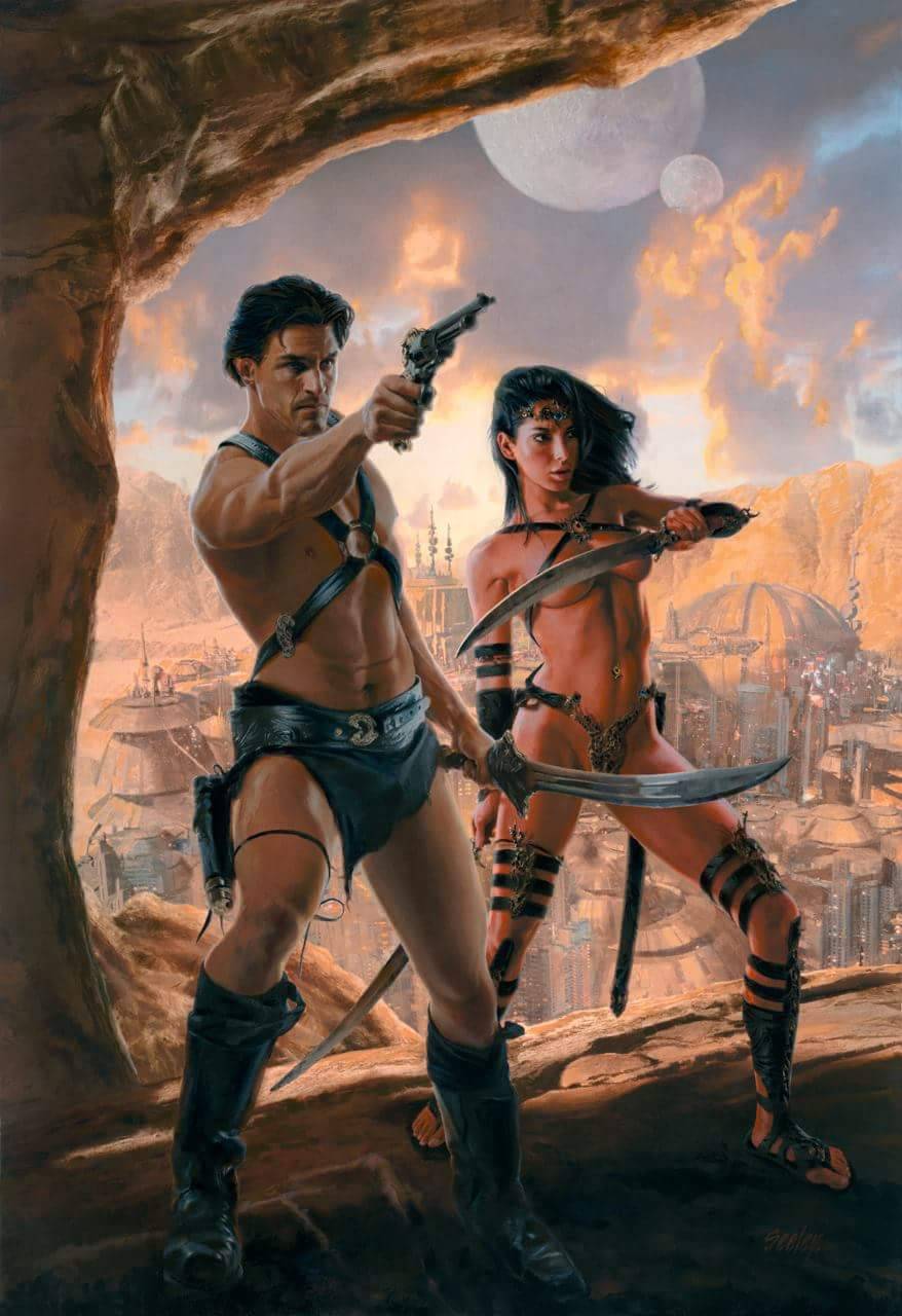 Image from fantasy and syfy..with some cats..NSFW