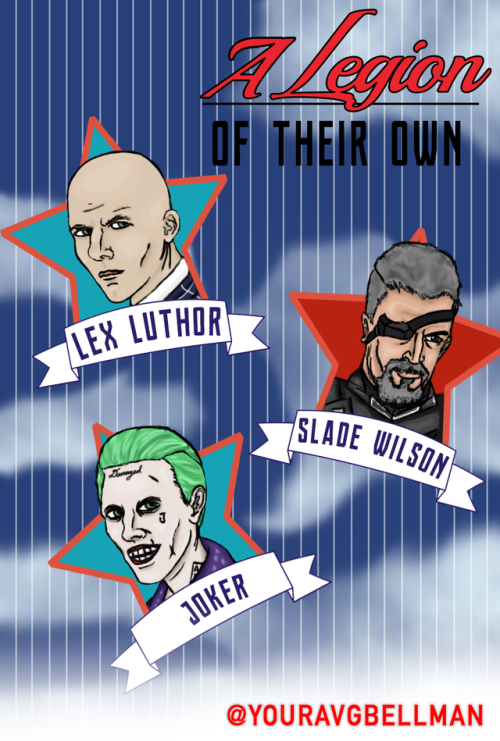 “A Legion of Their Own” (DCEU/A League of Their Own Parody Poster) by Justin Bellman