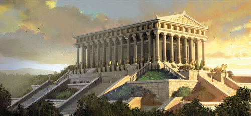 fantasique:Seven Wonders of the Ancient World by Miguel Coimbra