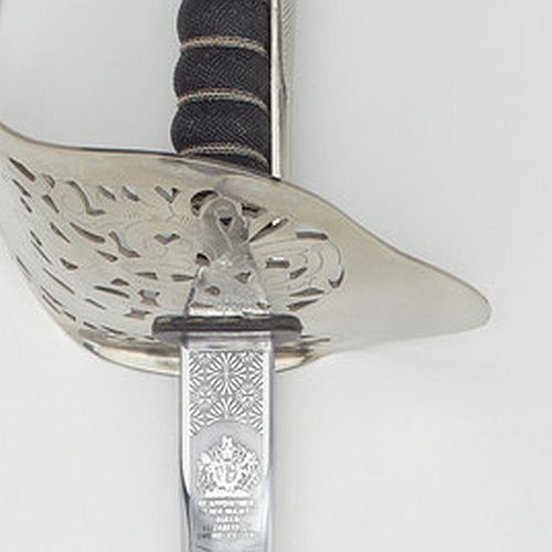art-of-swords:  Ceremonial Sword Dated: 1986 Maker: Wilkinson Sword Company Culture: British Medium 