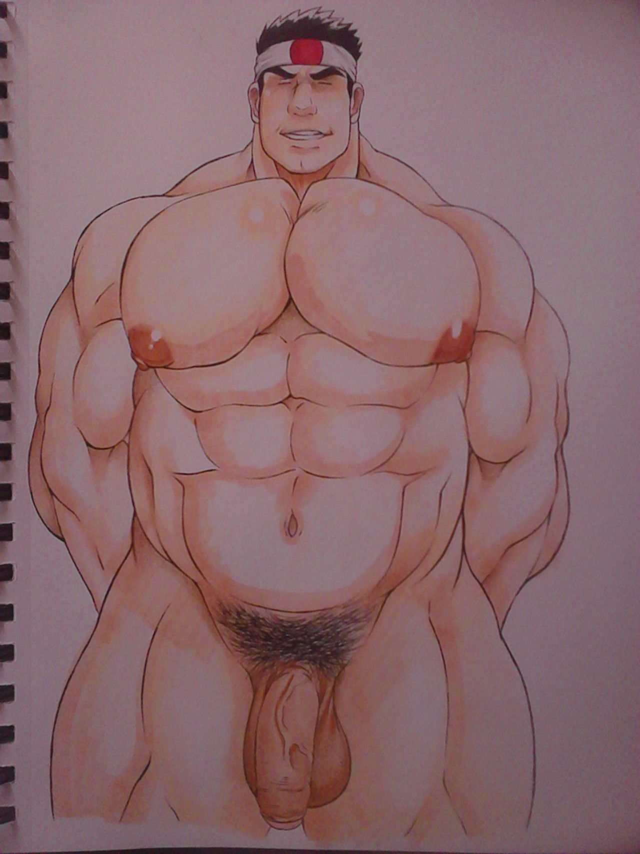 vicma215:  KOF goro daimon love that skin (source) pixiv.net 