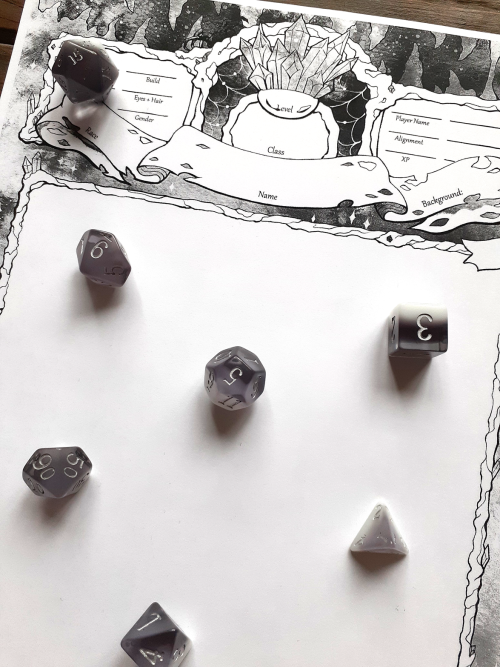 Underdark Themed Character Sheets ~ ✨Custom player character sheets for D&D 5e.Perfect for your 