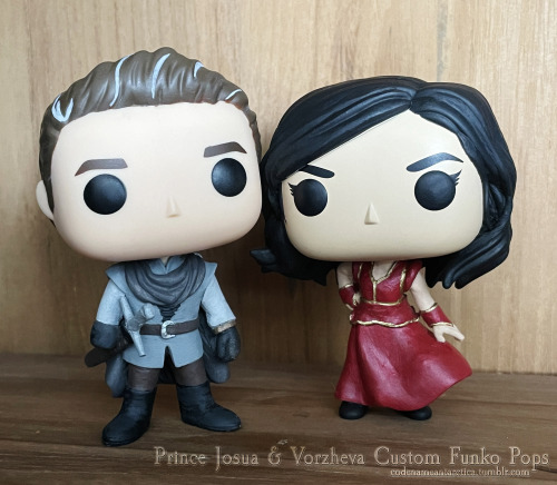 Memory, Sorrow and Thorn Custom Funko Pops.If i remember correctly, this is the first mxf couple I s