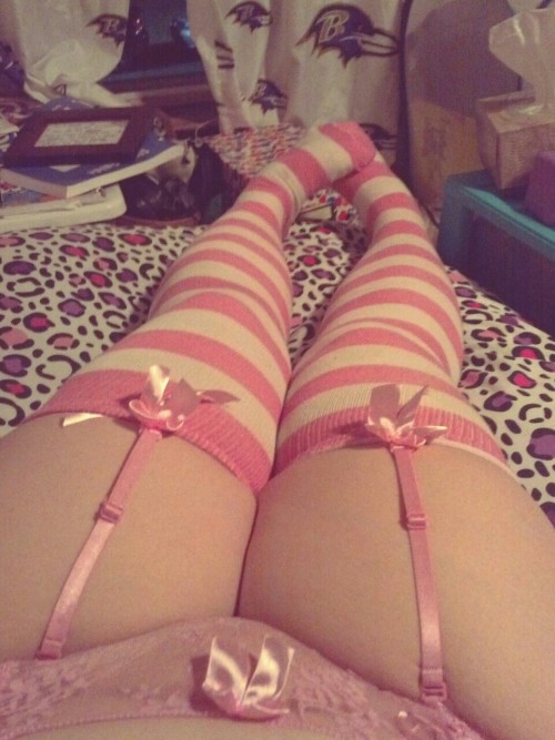 voiceof-treason: So instead of studying for my finals, I decided to put on high socks and take pictu