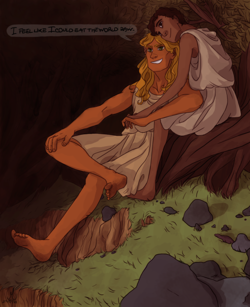 itsmemisherneel: “Name one hero who was happy.“I considered. Heracles went mad and killed his fami
