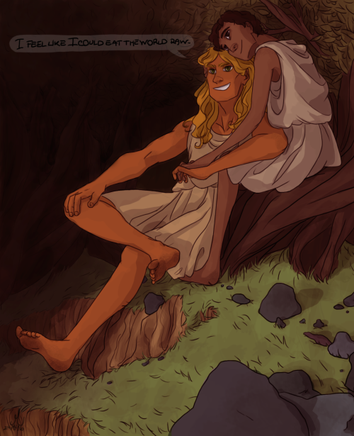 itsmemisherneel:   “Name one hero who was happy.“I considered. Heracles went mad and kil