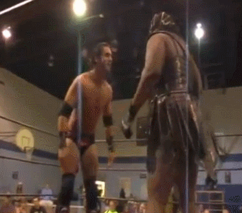 perversionsofjustice:  surfing-nimbus: NWA Midwest (2010)Amazing Kong vs. Tyler Black  YESSSSSSS this is what the world needs…more of this