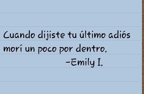 La vida sigue...
