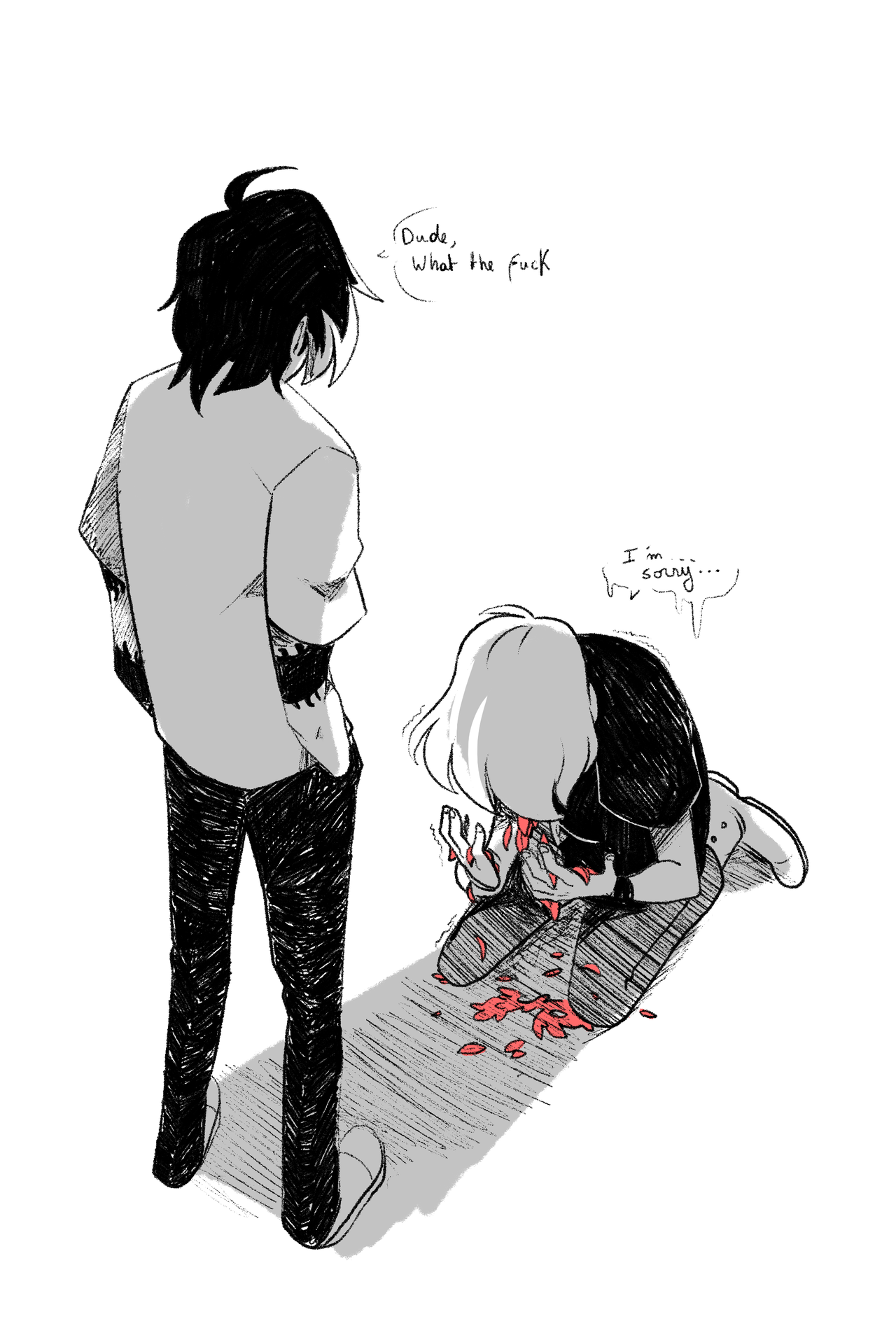 Hey There I Draw A Lot Hanahaki Disease 花吐き病 Is A Fictional Disease In