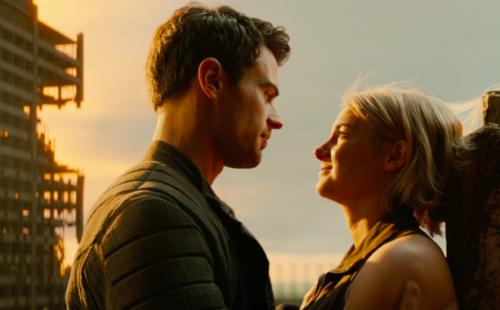 entertainmentweekly: See Tris and Four kiss in this exclusive Allegiant clip
