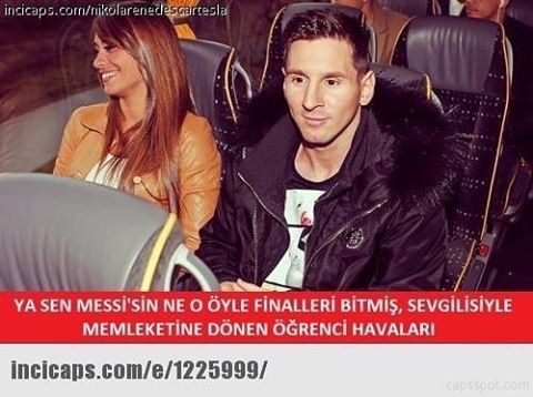 YA SEN MESSİ'SİN NE O ÖYLE...