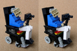 rayomcdonalds:  Stephen Hawking lvl: Lego