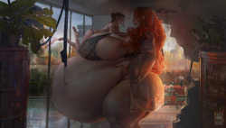 Allyouneedisbellies:  Zuzana And Chrisy 2 (Non Xray) By Bigbig-On-Da