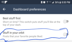 nogurt-p: note-a-bear:  note-a-bear:   note-a-bear:   It used to be that “stuff in your orbit” was a passive suggestion. All day I’ve been trying to figure out why my dashboard flow has been stuttering and incoherent. Turns out, they turned “stuff