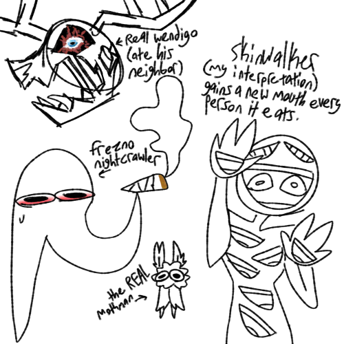 Cthulu And The Kraken + Cryptid Doodles