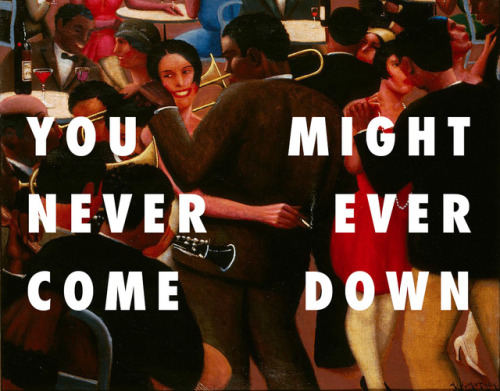 Don’t I make it look easy? Don’t I make it look good?Blues (1929), Archibald J. Motley Jr. / Come Do