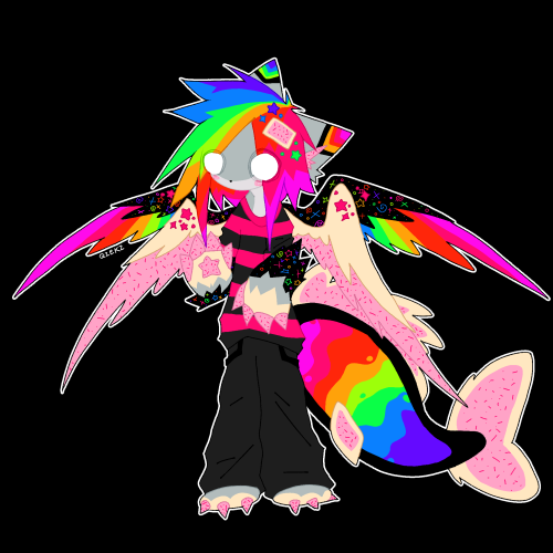 Sparkledog Nyan Cat Thing I Made For A Friend :3