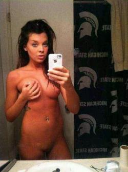 sexy-college-sluts:  Michigan State 